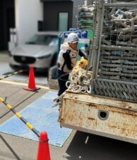 足場,ビケ,現場,BX,部材,狭小地,安全