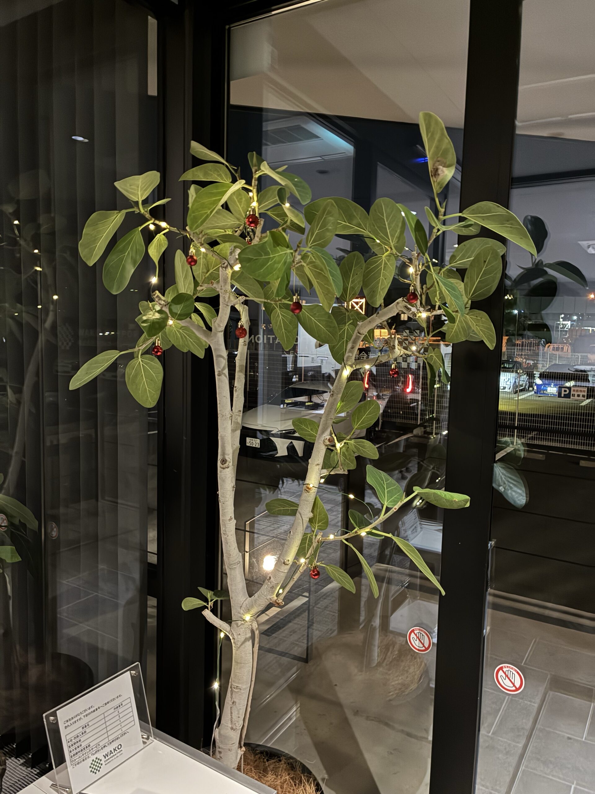 ワコーコーポレーション,クリスマスツリー,クリスマス,年末,挨拶